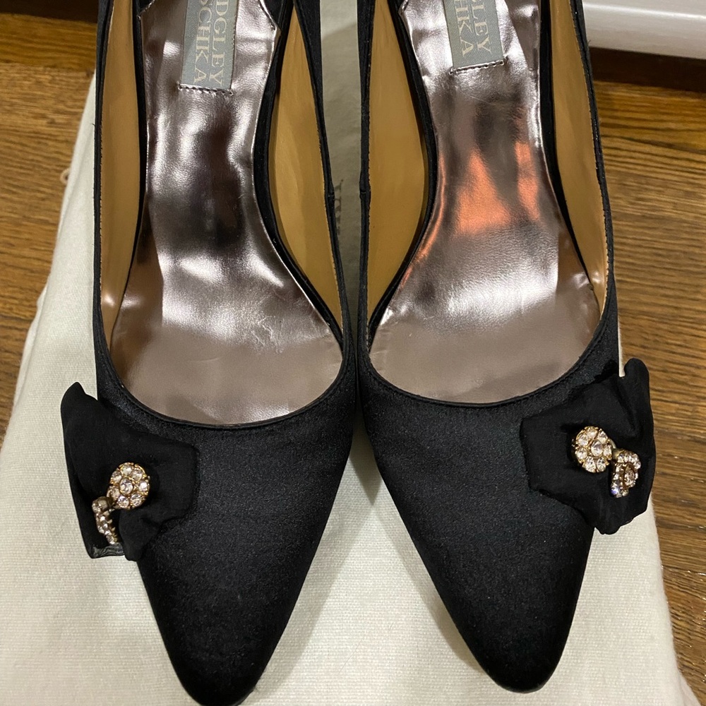 Gorgeous Badgley Mischka evening shoes